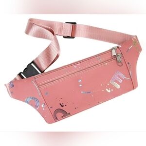 Fanny Pack Waist Crossbody Bag Adiustable Strap Hip Pack Travel Activewear Gift